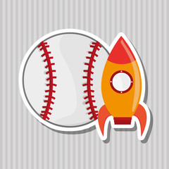 Toy design. Childhood icon. Flat illustration, vector graphic
