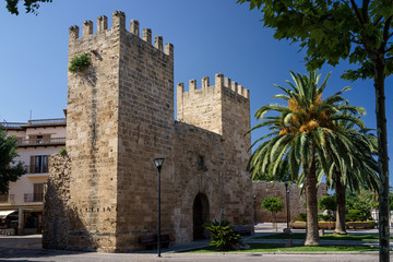 Fototapeta na wymiar Mallorca - Alcudia - Porta de Xara