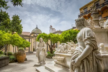 Selbstklebende Fototapete Neapel Kirche San Gregorio Armeno in Neapel