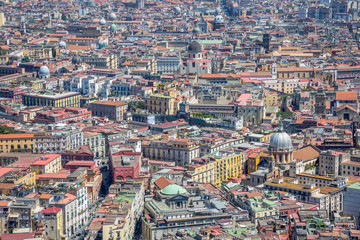 Vue de Naples depuis le château Sant'Elmo
