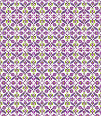 Iznik Tile Seamless Pattern
