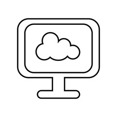 desktop concept design , vector