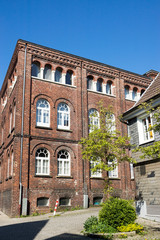 Fototapeta na wymiar Historisches Gebäude am Gänsemarkt in Remscheid-Lennep
