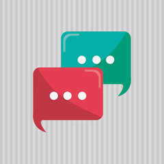 Communication design. Media icon. Flat illiustration, vector graphic