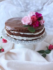 The Rococoa Cake, Delicious chocolate cake.