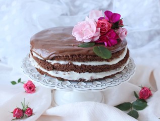 The Rococoa Cake, Delicious chocolate cake.