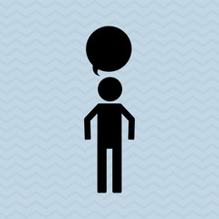 Communication design. Media icon. Flat illiustration, vector graphic