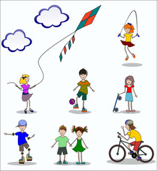 Fototapeta premium Einschulung mit Schultüte zum Schulanfang