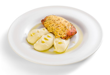 Chicken fillet in Dijon