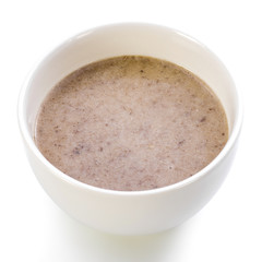 A bowl of buckwheat soup