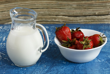 Strawberries and cream