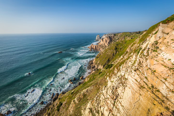 Fototapeta na wymiar Cabo da Roca, Cascais, Portugal