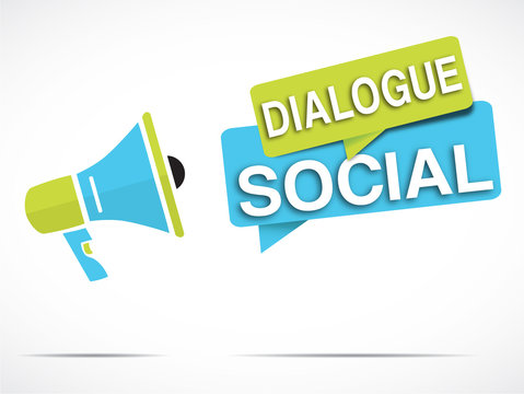 mégaphone : dialogue social