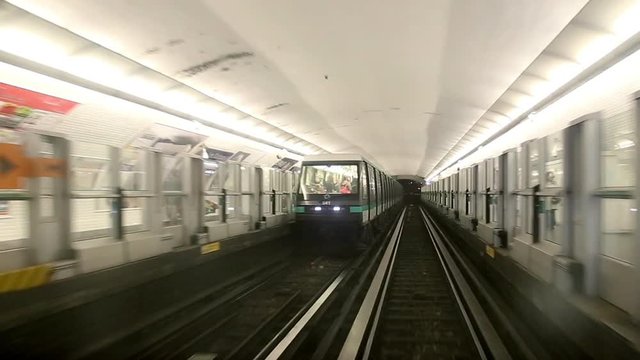It's metro in Paris
