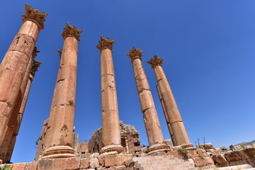 The Jerash Temple of Artemis is a Roman temple in Jerash, Jordan