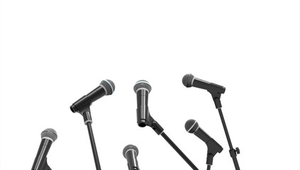 Microphone Isolated random and Communication