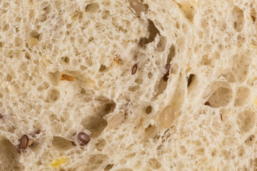 Wheat bread with sunflower seeds