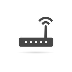 Router icon vector, router icon