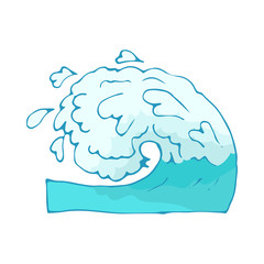 Water wave icon