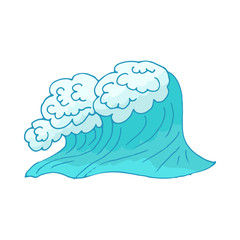 Water wave icon