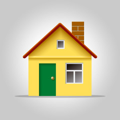 My Small House Vector Design
