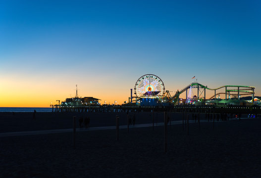 Santa Monica Sonnenuntergang