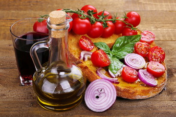 Frisella di grano duro con cipolla e vino