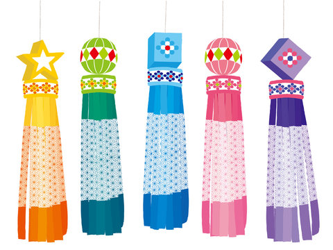 Japanese Sendai Tanabata Festival