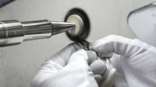 Silver Ring Polishing and Cleaning Process, Jewellery Manufacture
