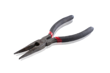 Obraz premium pliers with mirror reflection.