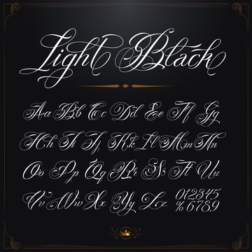Light Black Typeface