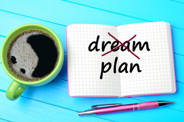 Dream Plan words