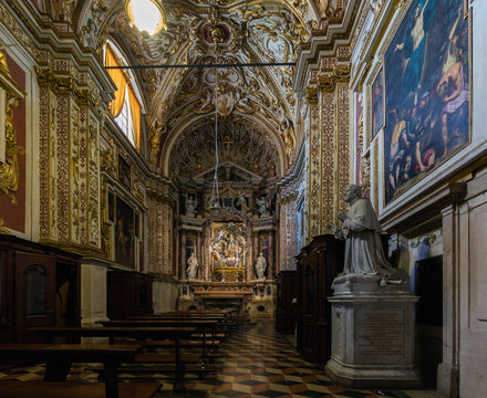 Interior of the Cremona Cathedral