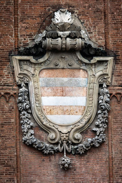 Medieval coat of arms of Cremona, Italy