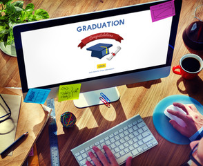 Graduation Knowledge Success Education Concept