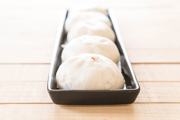 steamed dumpling or chinese bun