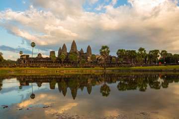 Angor Wat, ancient architecture in Cambodia