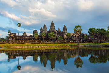 Angor Wat, ancient architecture in Cambodia