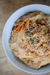 Home made hummus