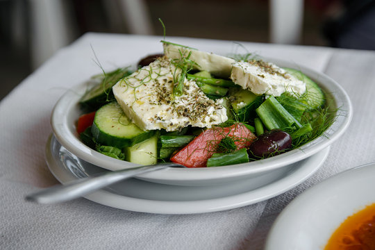 Authentic Greek salad