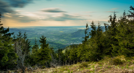 Fototapeta na wymiar Czech mountain Beskydy