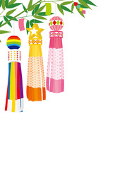 Japanese Sendai Tanabata Festival