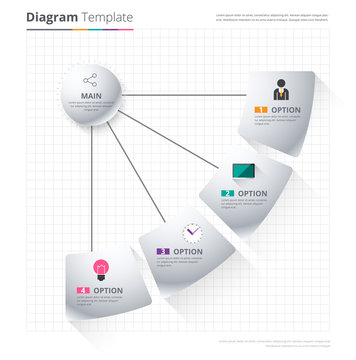 Diagram Template, Organization chart template. flow template, bl