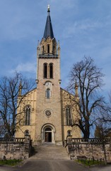 Fototapeta na wymiar Aegidiuskirche Lengenfeld