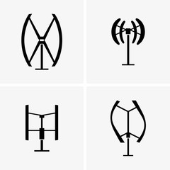 Vertical axis wind turbines