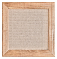 Fototapeta premium Frame with cardboard can be used as background