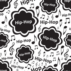 Seamless hip-hop music