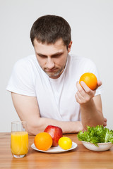 Healthy eating for man