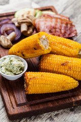 Grilled corn
