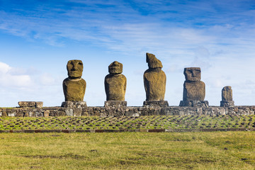 Moai statue